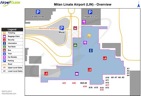 milan linate lin airport terminal map overview airport guide airport milan linate airport