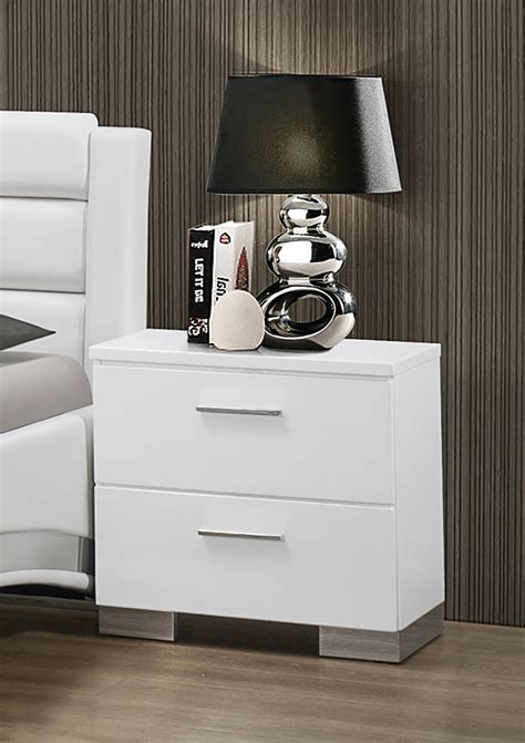 sleek modern nightstands   bedroom home design lover