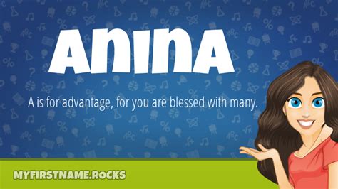 Anina First Name Personality And Popularity