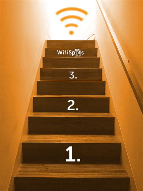 zo stel je  een paar stappen je wifispots  stairs basement stairs house
