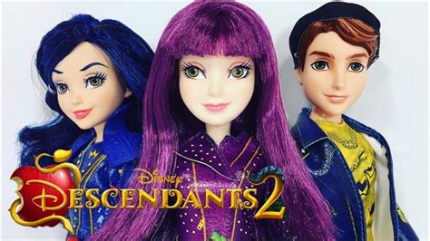 Mal Evie And King Ben Doll Reviews Disney Descendants 2