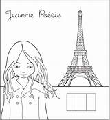 Eiffel Tower Coloring Paris Pages Sheet Colouring Collection Choose Board sketch template