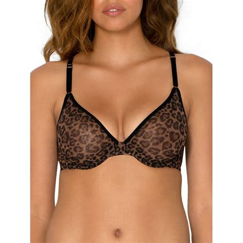 Smart And Sexy Smart And Sexy Women S Sheer Mesh Demi Underwire Bra
