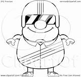 Driver Car Race Cartoon Happy Coloring Clipart Visor Wearing Thoman Cory Outlined Vector 2021 Clipartof sketch template