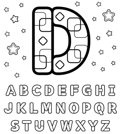 letter coloring pages printable printable world holiday