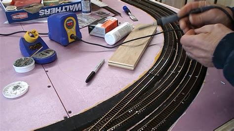 laying flextrack  model railroads youtube