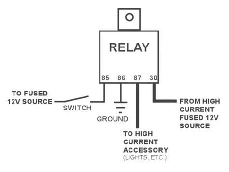 pole relay wiring