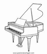 Pianoforte Instrumentos Musicais Klavier Colorir Strumenti Desenhos Musicales Musicali Malvorlagen Musik Midisegni Stampare Zentangle Schede Maestra Didattiche sketch template