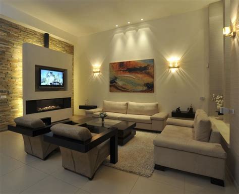 living room design  fireplace  tv rumah  indah