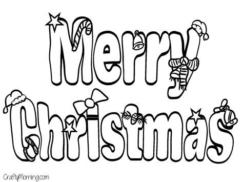 merry christmas coloring pages   merry christmas
