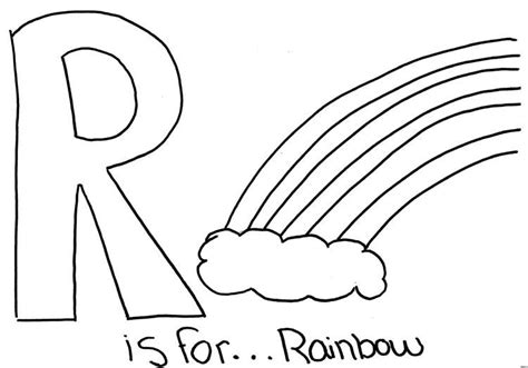 alphabet coloring pages rainbow alphabet coloring pages