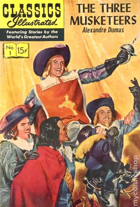 classics illustrated 001 the three musketeers 1946 comic books