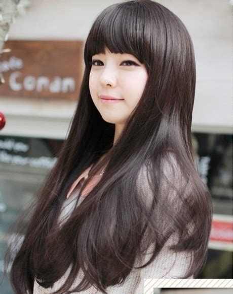 new styles women fashion sex korea hair style for beautiful girl big wavy long brown wigs