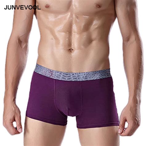 buy u convex underwear men fashion boxers cotton