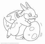 Egg Dragon Coloring Pages Easter Roll Getdrawings Deviantart Getcolorings sketch template