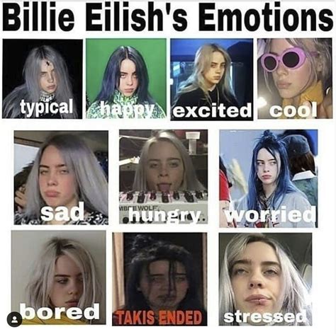billie eilish memes    wanted  hit   memes