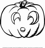 Coloring Pumpkin Pages Cute Halloween Disney sketch template