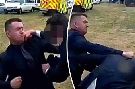 Tommy Robinson Fight Watch Edl Founder Brawl In Video
