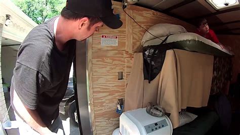 electrical wiring  enclosed trailer conversion