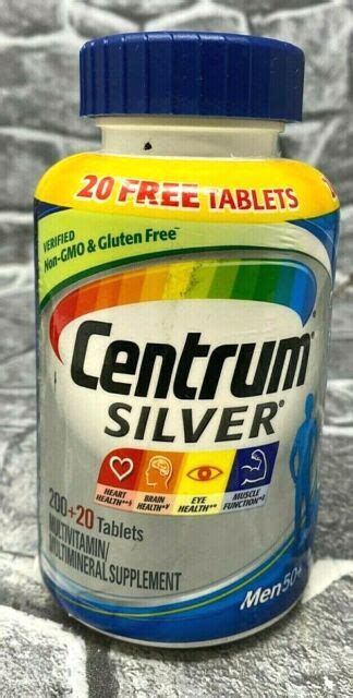 centrum silver multivitamin supplement men    count  sale  ebay