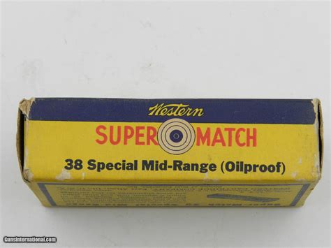 collectible ammo winchester super match  special mid range