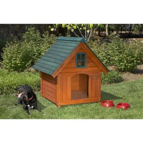 large cedar cottage dog house   pet houses department  lowescom
