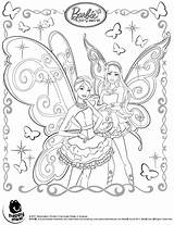 Fada Segredo Barbye Fadas Mariposa Coloringhome Fairytale Maestros Secreta Aku Cantinho sketch template
