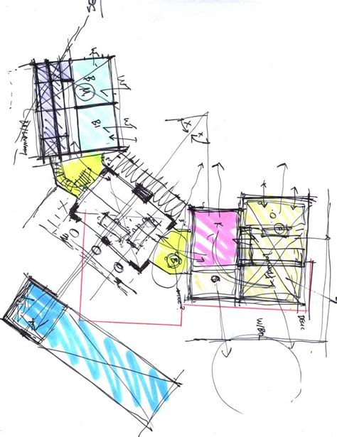 schematic floor plan sketch mark english architects