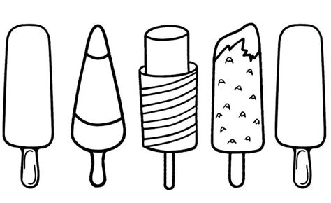 ice cream soda coloring pages  printable coloring pages