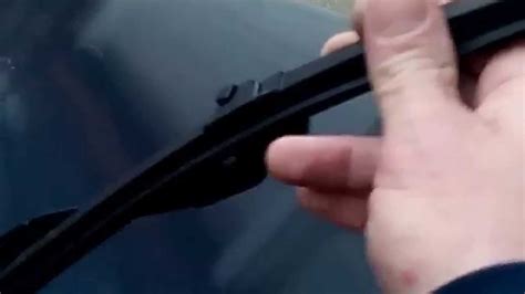 replace mercedes  matic windshield wipers youtube