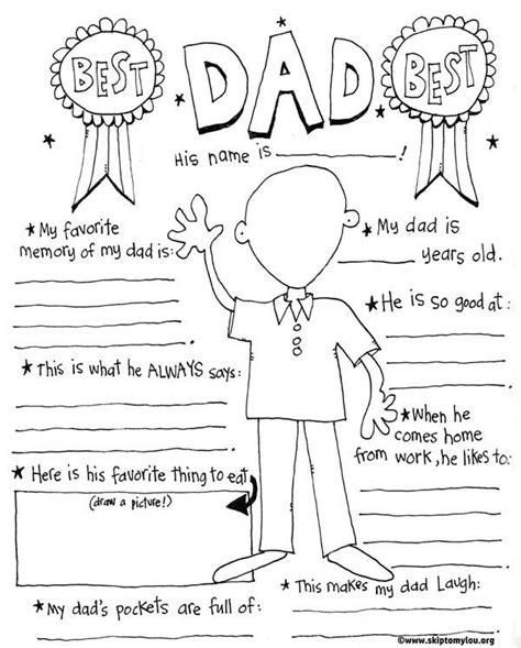 printable fathers day coloring sheet print fathersday