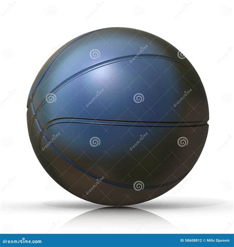 black basketball ball stock illustration illustration  champion