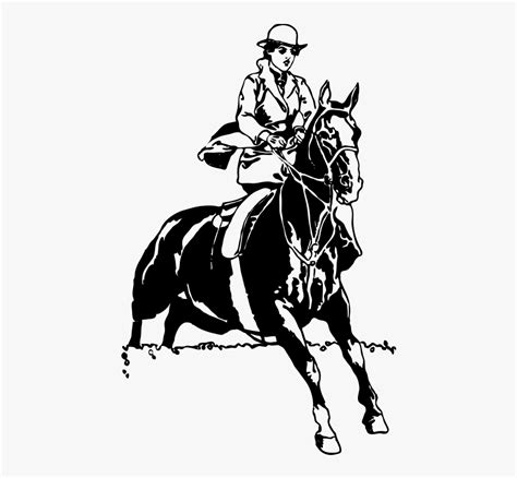 gambar kartun  menaiki kuda  transparent clipart clipartkey