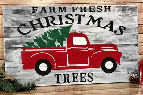 wood sign stencil  painted sign stencils vintage truck