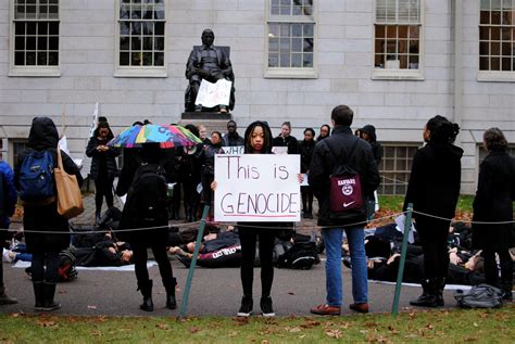 Protest Against Ferguson Non Indictment News The Harvard Crimson