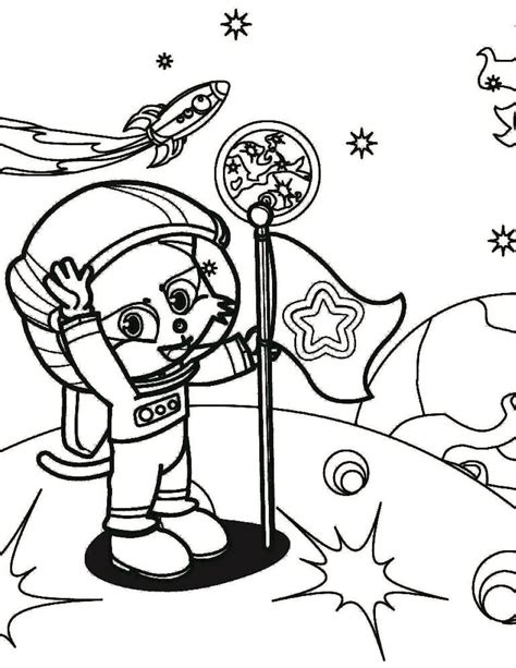 realistic astronaut coloring pages coloring pages