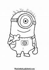 Minion Coloring Pages Stuart Drawing Minions Purple Kids Paintingvalley Draw Beautiful Getdrawings Albanysinsanity Drawings sketch template