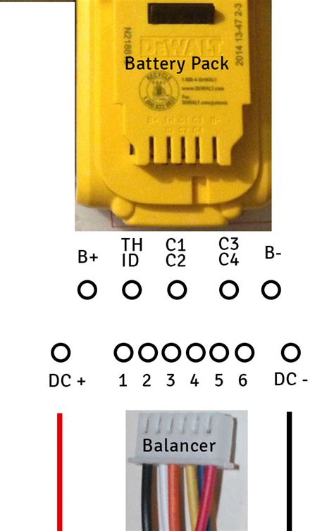 understanding  dewalt  battery pinout diagram moo wiring