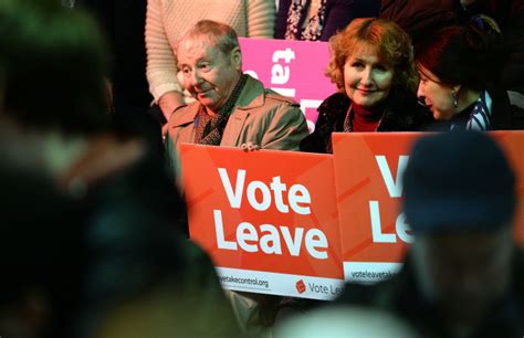 brexit chaos britains vote leave campaign fined  illegal referendum overspend