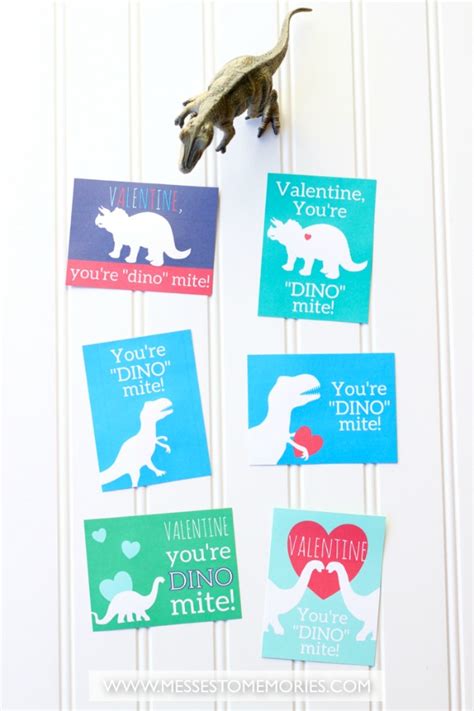 dinosaur valentines craft