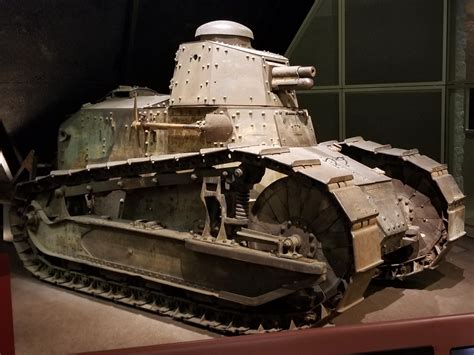 french renault ft  tank   national world war  museum  oc rartefactporn