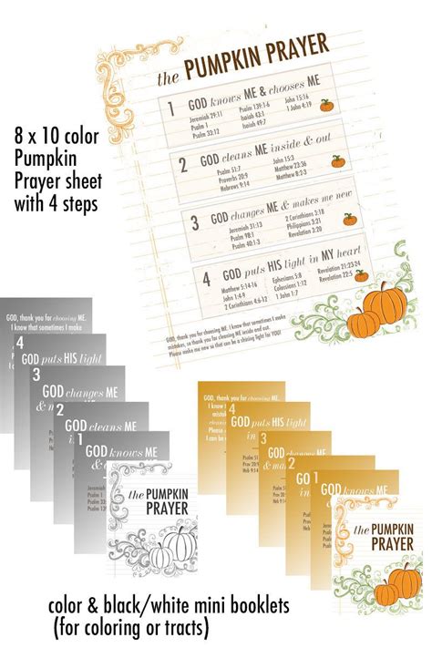 pumpkin prayer pumpkin gospel pumpkin prayer printables pumpkin