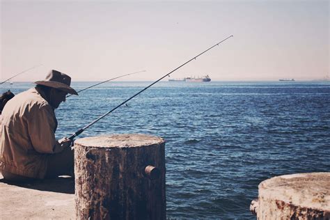 fotos gratis mar pescar pescador pescado pesca  cana recreacion al aire libre pesca