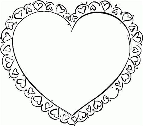 love heart colouring pages coloring home