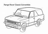 Coloring Pages Rover Range Car Super Classic Chevy Ford Cars Kids Convertible Drawings Getcolorings Printable Kid Visit Carros Auto 4kids sketch template