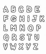 Alphabet Coloring Color Kids Print Letters Worksheet Doodle Simple Aspect Stars Little Pages sketch template