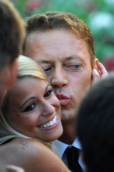 italian actor rocco siffredi kisses a fan at the tinker tailor venice film festival couple