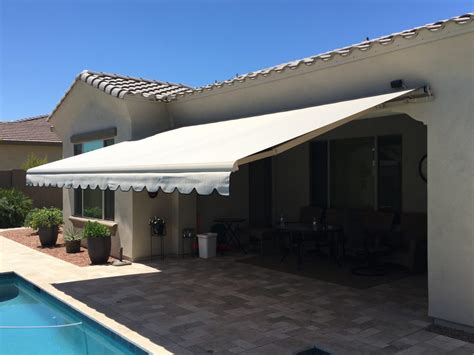 residential commercial retractable awnings installation  phoenix az