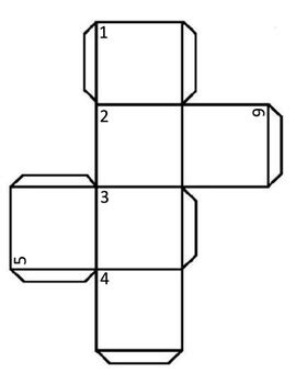 foldable cube template  jenifer carstensen teachers pay teachers