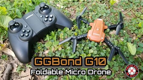 ggbond  foldable micro drone park flight testing youtube